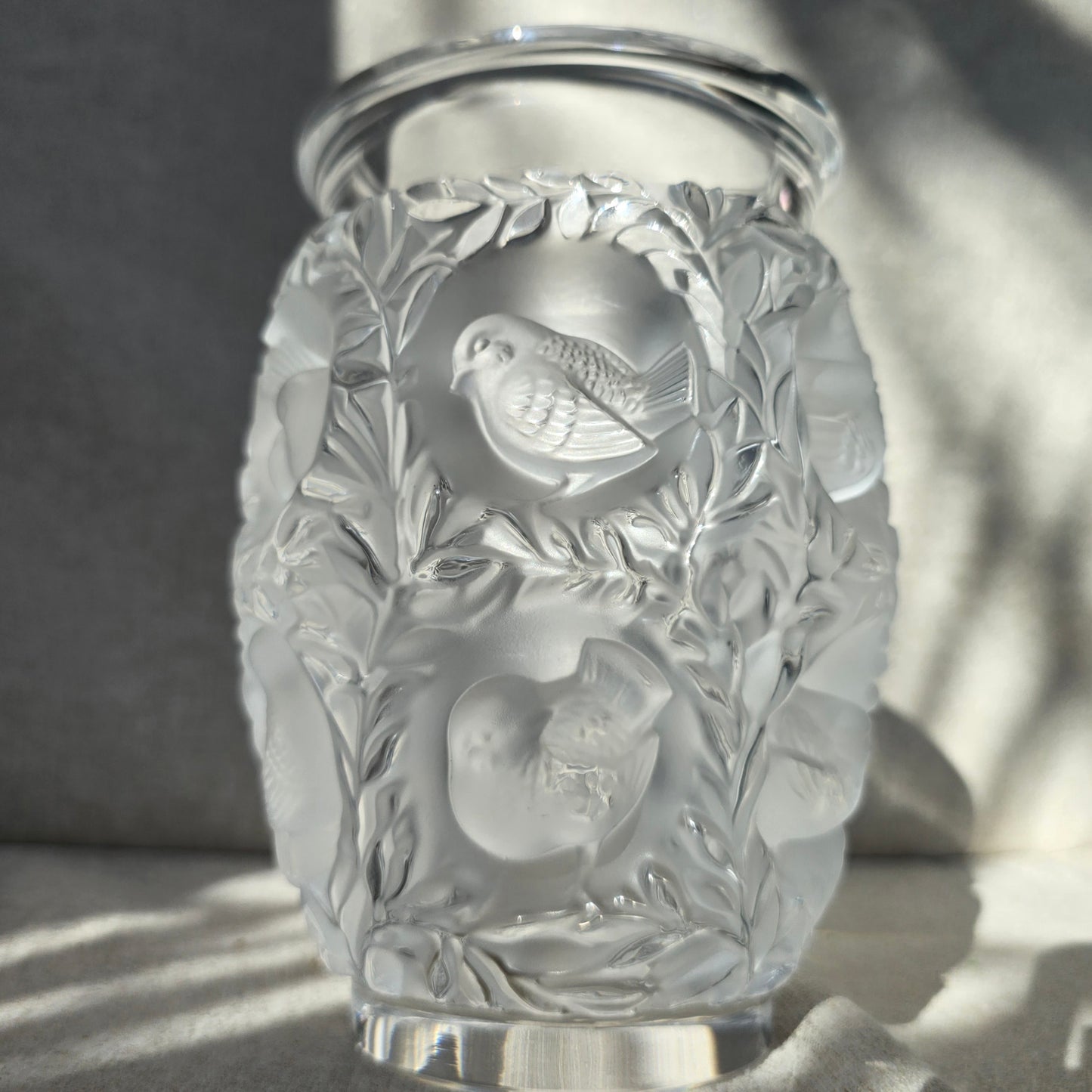 Lalique Bagatelle Vase